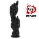 TWO HANDS 32 x 9 cm -  Fist Impact