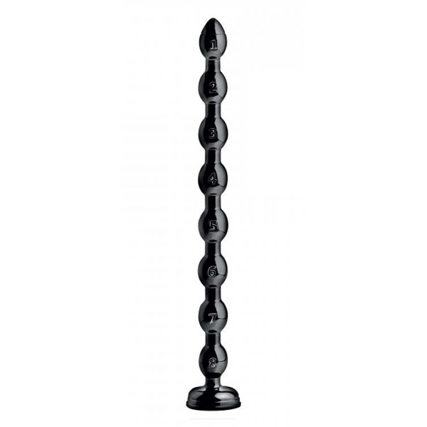 Perlen Dicker Anal Dildo 50 x 3,8cm