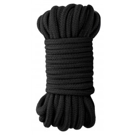 Bondage touw Zwart 10m
