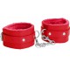 Wrist cuffs Plush Red