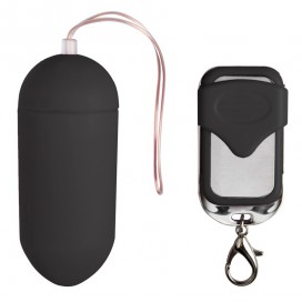 EasyToys Mini Vibe Collection Huevo vibrador Secret Control negro - 7,6 x 3,4 cm