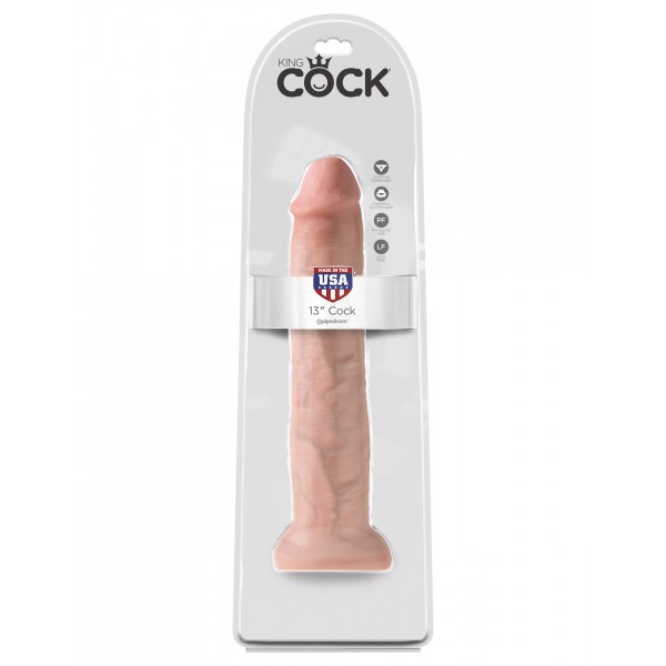 King Cock Dildo - 29,5 x 6,2 cm Fleisch