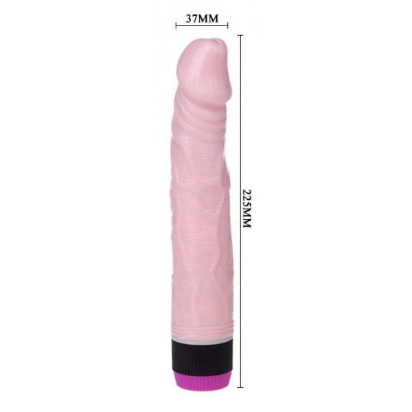 Dildo vibrante 19 x 3,8 cm