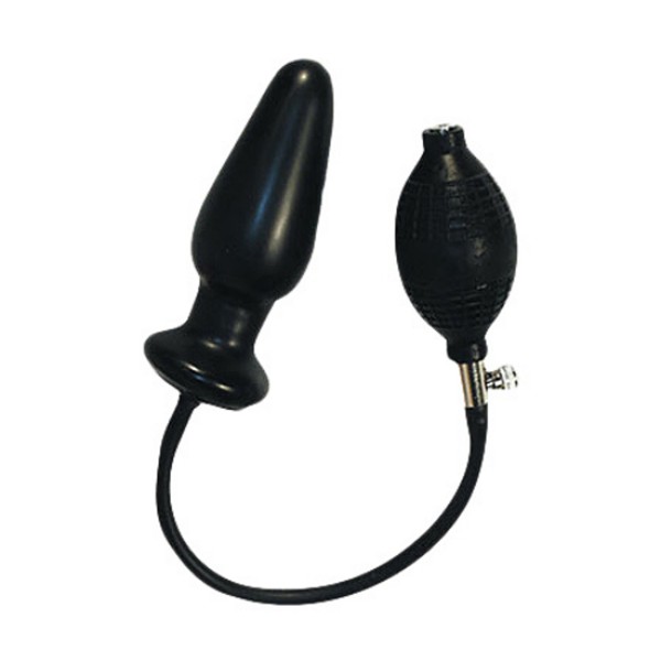 Black inflatable plug 11 x 4cm