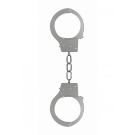 Ouch! Metal handcuffs - Grey