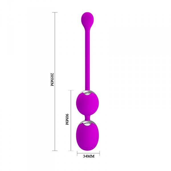 Bolas de gueixa vibratórias - Willie 3,4 cm