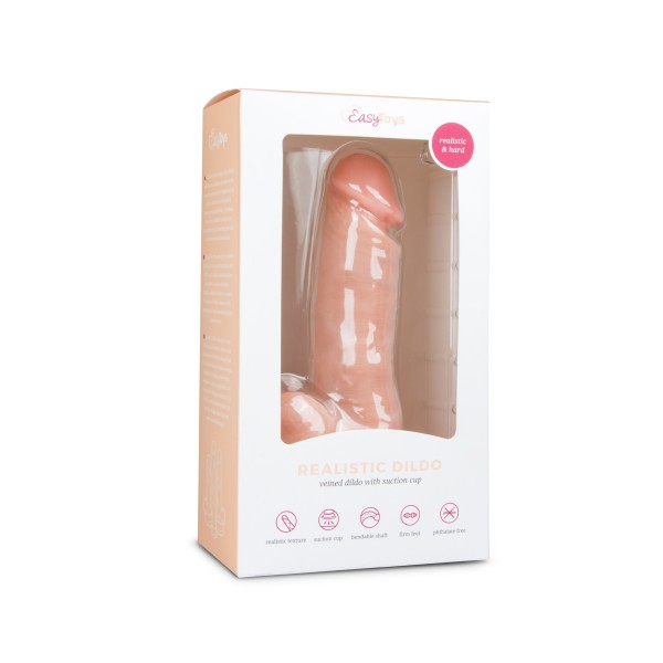 Dildo met zuignap 13 x 4.1cm Stoel