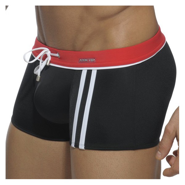 Sport Binding Black Boxer Brief