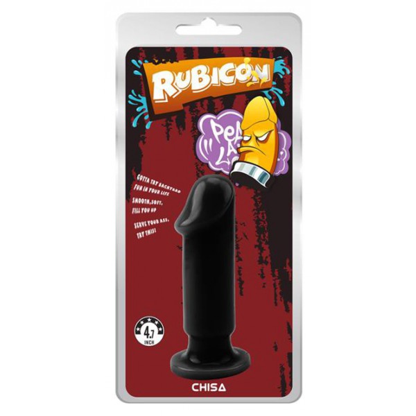 Ficha Rubicon Evil Plug 11 x 3,5cm Preto