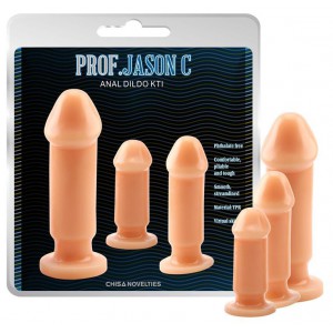 Chisa Novelties Set of 3 Penis plugs