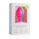 Juwel Stecker Diamant Rosa 6 x 2,7cm