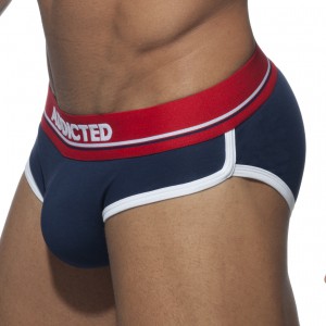 Addicted CURVE Navy Blue Briefs