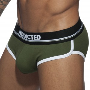 Addicted CURVE Khaki Briefs