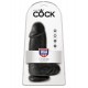 Dildo Chubby black 18 x 7.6cm