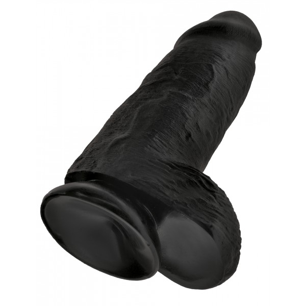 Dildo Chubby nero 18 x 7,6 cm