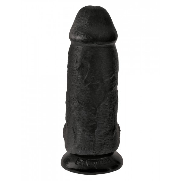 Dildo Chubby nero 18 x 7,6 cm