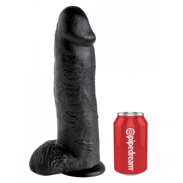 King Cock Dildo 27 x 8 cm Zwart