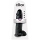 King Cock Dildo 27 x 8 cm Zwart