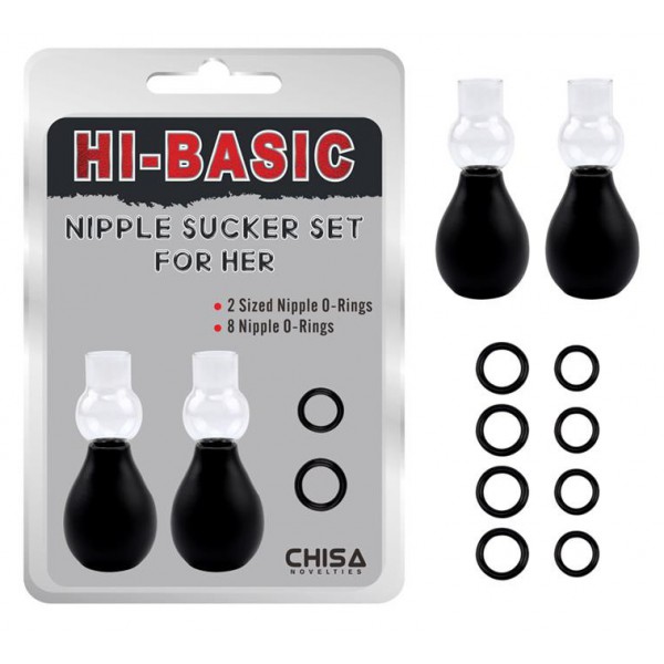 Nippel-Sauger-Set - 6,5 x 1,2 cm