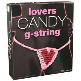 Spencer & Fleeetwood Pink Lovers candy thong