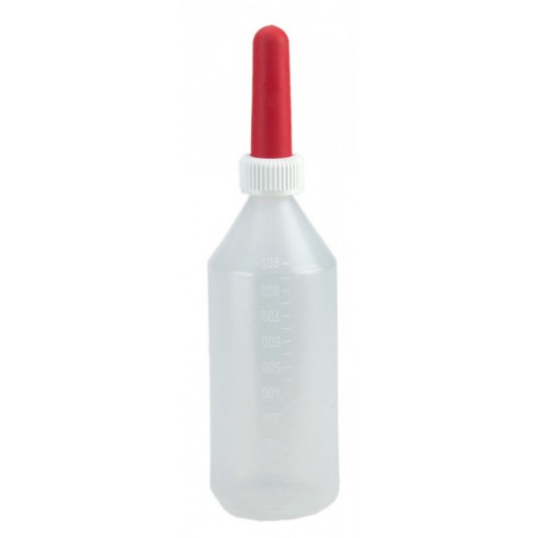 Flasche mit Sauger 1 L - Weiches Mundstück 9 x 2.8cm