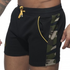 Short SPORT CAMO Camouflage and yellow