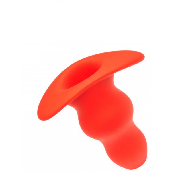 Plug Tunnel Stretch Red Medium 13 x 6.4cm