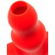 Plug Tunnel STRETCH Rouge 16 x 7.5 cm Extra Large