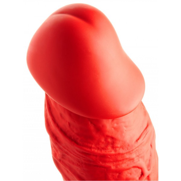 Double Stretch dildo N°33 42 x 5cm rood