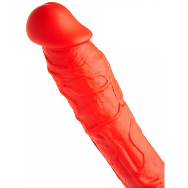 Double Stretch dildo N°33 42 x 5cm rood