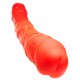 Dildo doppio elastico N°77 62 x 6,2 cm rosso