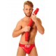 Doppeldildo Stretch N°77 62 x 6.2cm Rot