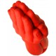 Double Main STRETCH N°3 30 x 9 cm Rouge