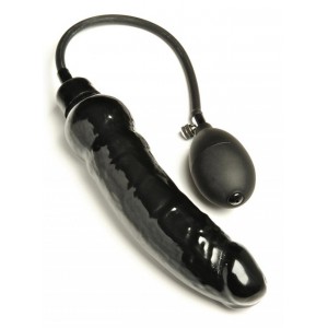 MK Toys Dildo Insuflável Sólido Inchaço Grande 20 x 4,5cm