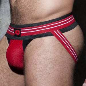 AD Fetish Jockstrap DOUBLE STRIPE Red