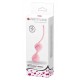 Palline da geisha rosa stringate - 3,4 cm