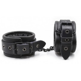 Black Lined Wrist Cuffs