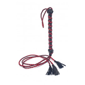 Devil Stick Whip Triple Strap 50cm Black-Red