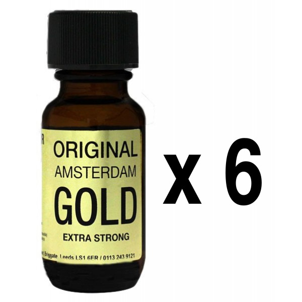 Originale Amsterdam Gold 25mL x6