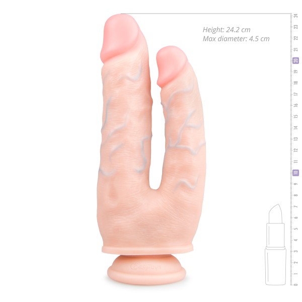 Dildo con ventosa 17 x 4,5 cm Sedia