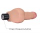 Vibrierender Dildo mit Real Soft Stipendien 14 x 4cm