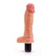 Vibrating dildo Real Flexi 14 x 4cm