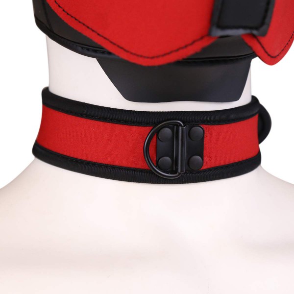 Collana PUPPY Neoprene Rosso