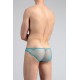 OAN Fine Tulle Turquoise Briefs