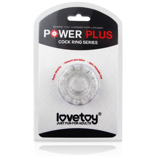 Power Plus Clear Penis Ring