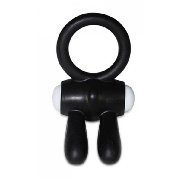 Anillo vibrador Power Clit Rabbit - Negro