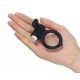 Anillo vibrador Power Clit HEART - Negro