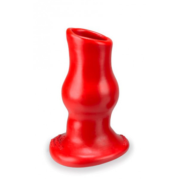 Spina pig-Hole Deep Small 15 x 7 cm Rosso