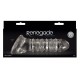 Funda para el pene RIBBED Renegade Transparente 16 x 4 cm