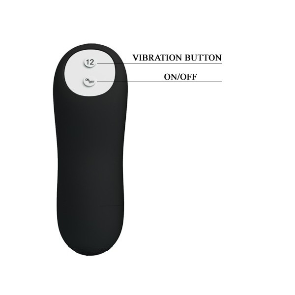 Vibrationsplug Penz 12 Funktionen 10 x 3cm